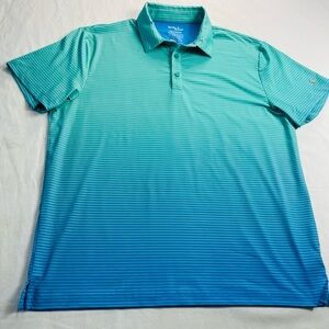 Birdie Bound Polo Men’s Size XL Short Sleeve Poly Spandex Golf Performance
